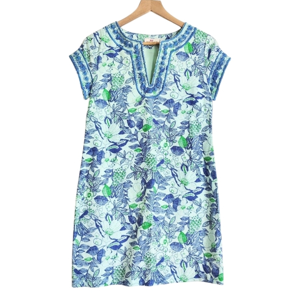 Vineyard Vines Shift Dress Size 0 Preppy Coastal Summer Classic - Picture 3 of 12
